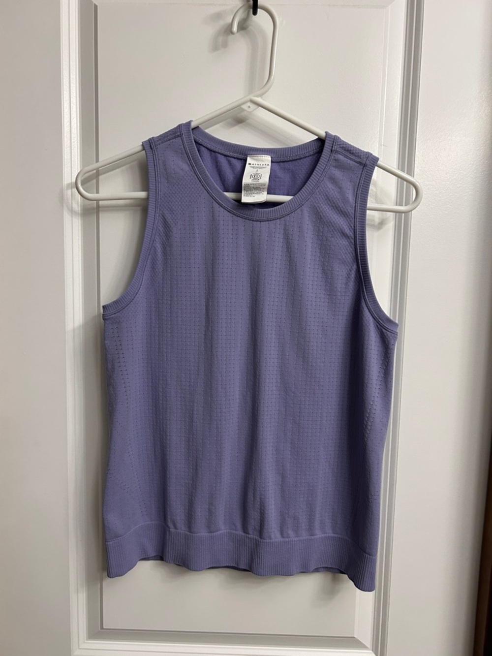Athleta Lavender Sleeveless Knit Tank